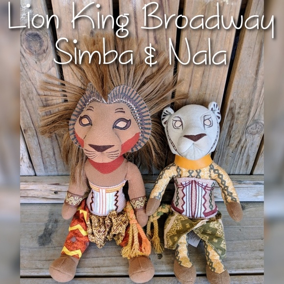 Lion King Broadway Simba & Nala - Picture 1 of 5